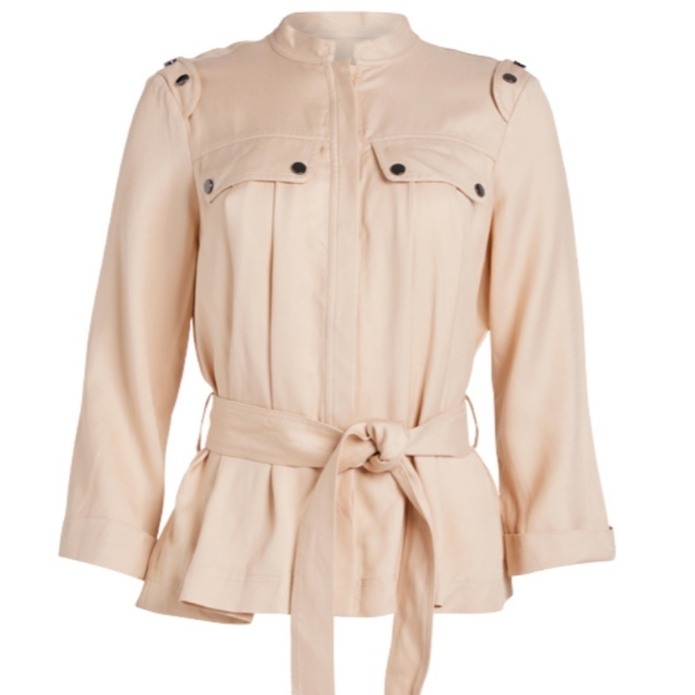 NWT REISS | $330 Olivia Utility Shirt Jacket - Picture 3 of 9